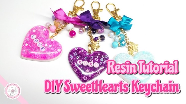 Resin Heart Tutorial : DIY Resin Accesories : Handmade Keychain : Andisa Charms