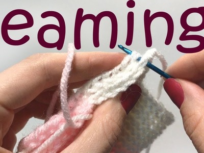 Seaming Together Baby Bootie