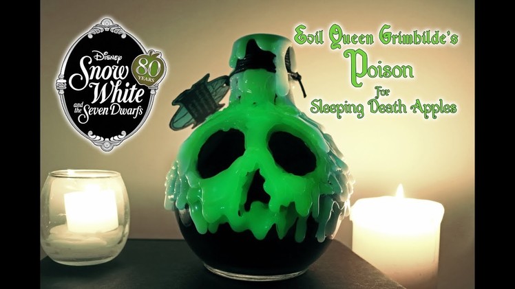 The Evil Queen's Poison for Sleeping Death Apples : DIY Potion Prop : Snow White 80th Anniversary
