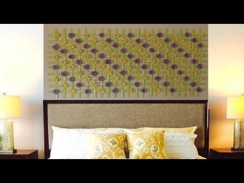 Upcycled Woven Wall Hanging Decor - DIY Craft