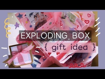 Valentine's Day Gift Idea: EXPLODING BOX ( Paper Craft ) | Rainbowholic ????