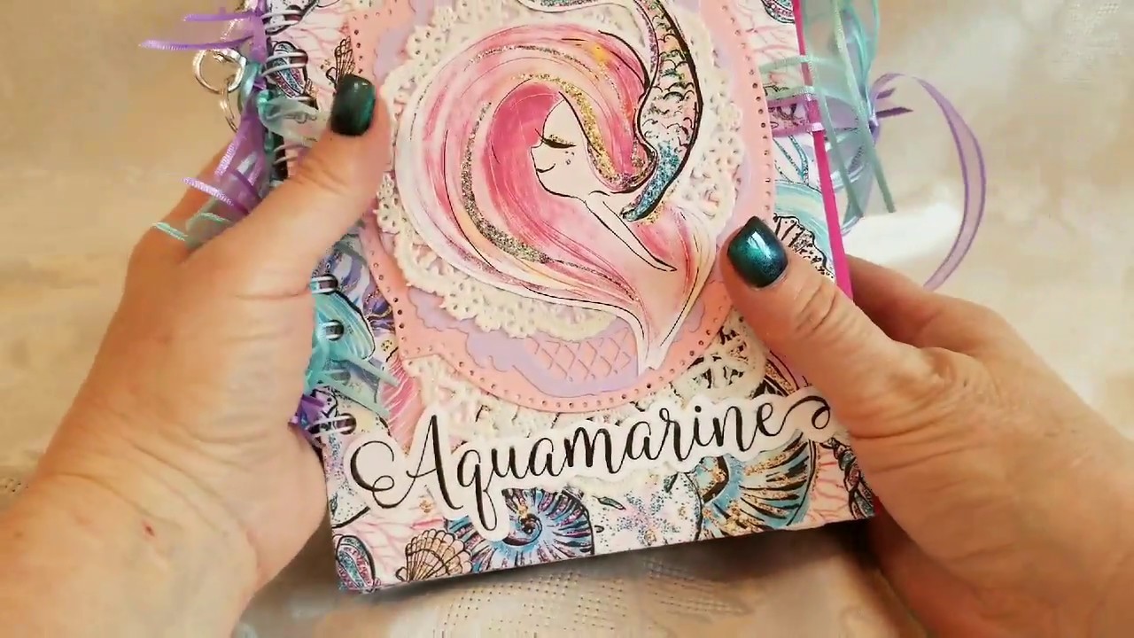 Whimsical Mermaid Junk Journal for Ryanna and Craft Fantastic DT