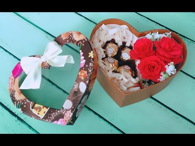 ABC TV | How To Make Rose Paper Flower Gift Box For Valentine's Day - Craft Tutorial