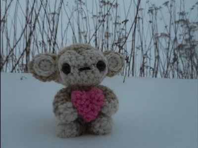 Amigurumi Crochet Valentine's Monkey Tutorial