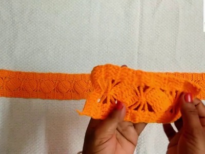 Crochet Border Lace || How to make border using door hanging.