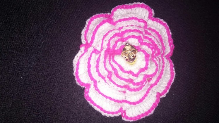 Crochet dress for laddu gopal ji.valentine  day special