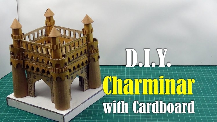 DIY: Charminar with Cardboard - How to Make