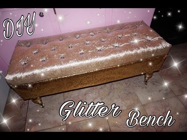 DIY Glitter Furniture | Annie Penta