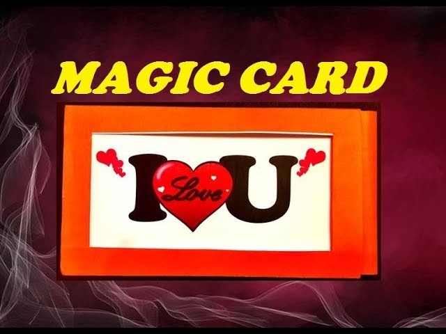 DIY Handmade MAGIC Greeting CARD - How To Make