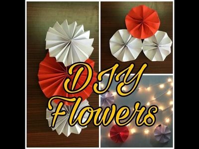 DIY Paper Flowers | Room decoration | | By organizeandlivewithme