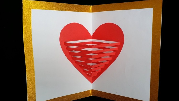 DIY: Pop up Card!!! How to Make Beautiful Valentine Card!!! Love Card!!!