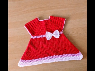 Easy crochet baby dress