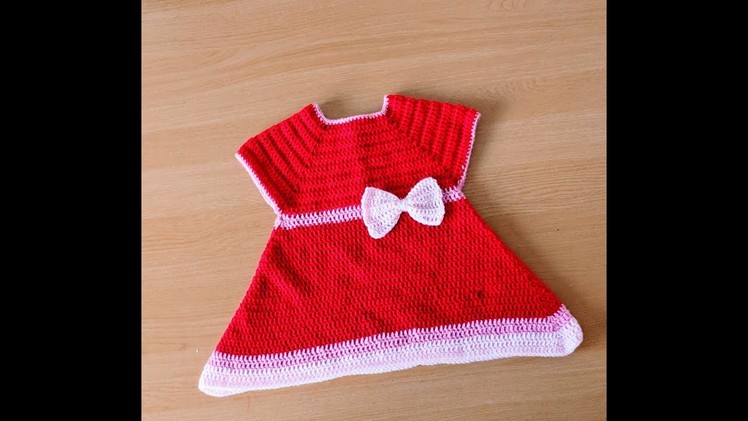 Easy crochet baby dress