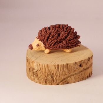 Hedgehog Fridge Magnet Nature Wildlife Handmade Animal Cute Fimo Home Decor