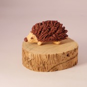 Hedgehog Fridge Magnet Nature Wildlife Handmade Animal Cute Fimo Home Decor
