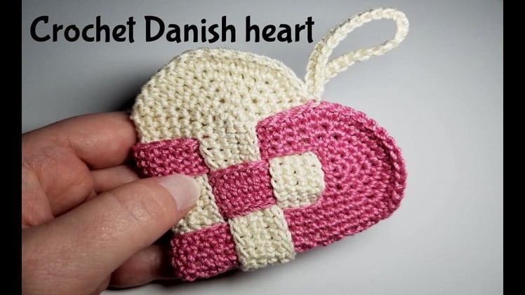 How to crochet Danish heart