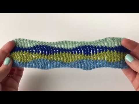 How to Crochet Long Wave Stitch - week 4 of the Seaside Stash Busting Blanket