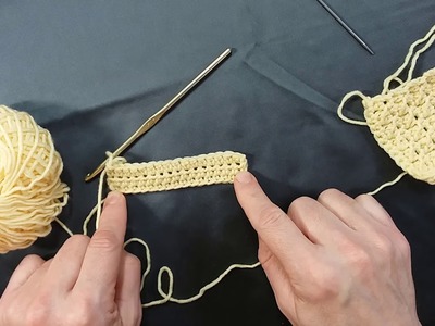 How to crochet the N stitch