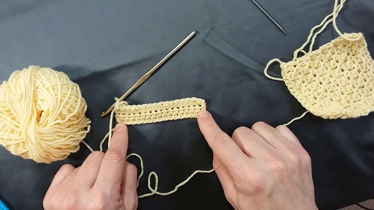 How to crochet the N stitch