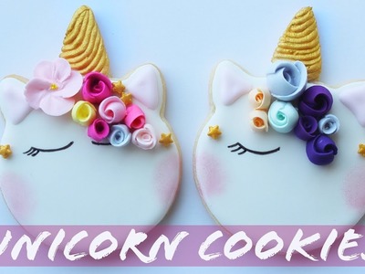 How To Decorate Unicorn Cookies For Valentine's Day