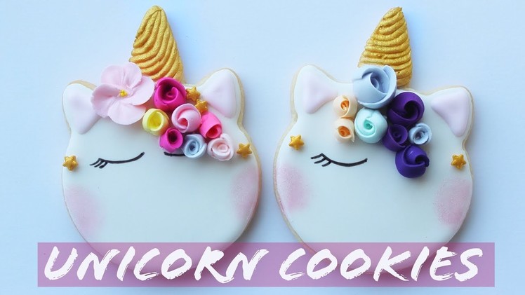 How To Decorate Unicorn Cookies For Valentine's Day