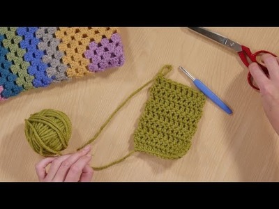 How to Fasten Off Crochet with Rosee Woodland