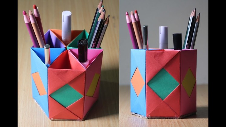 How to Make a Beautiful Pencil Holder With Paper