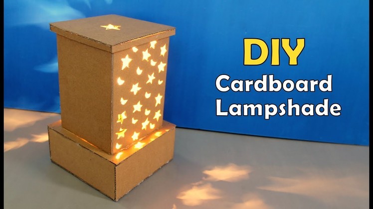 How to Make a Cardboard Lampshade DIY at Home