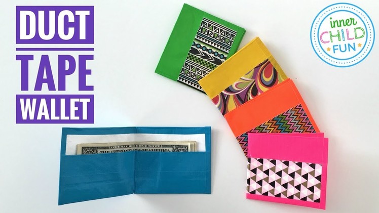 How to Make a Duct Tape Wallet EASY