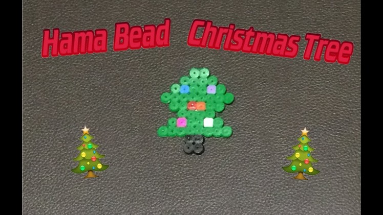 How to make a Hama Bead Christmas Tree!