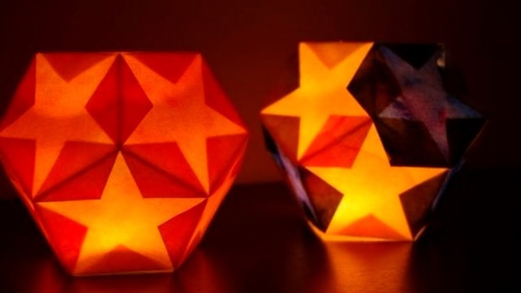 How To Make A Paper Lantern Step By Step