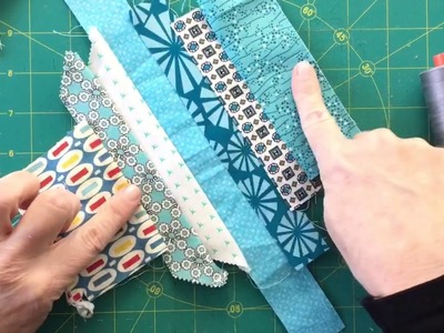 How to Make a Simple String Quilt Block