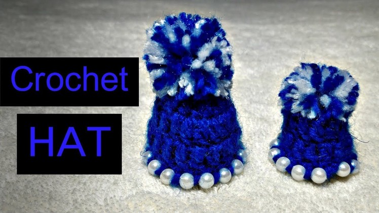 How to make Beaded Crochet HAT for Laddu Gopal. Kanha Ji (all sizes)