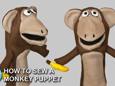 How to Sew a Monkey Puppet