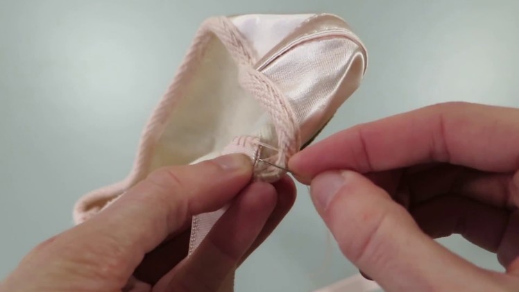 How To Sew Ballet Shoe Ribbons