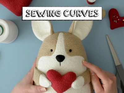 How to Sew Curves on a Plush Toy