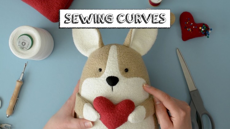 How to Sew Curves on a Plush Toy