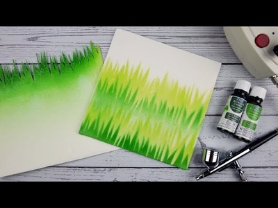 How To Use The PME Airbrush & Compressor Kit To Create A Grass Effect