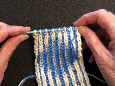 Italian Bind Off for Brioche Knitting