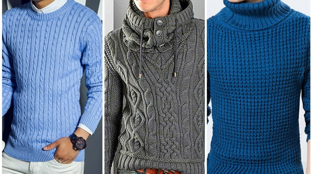 woolen sweater design for men