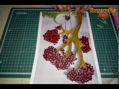 Paper Quilling Tree ll How To Make Quilling Tree ll Easy Quilling Tree