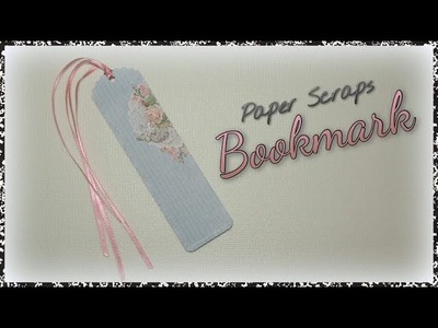 Paper Scraps Bookmark - European Papercrafts Design Team Project