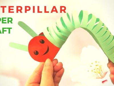 Сraft for kids How to make 3D Caterpillar very easily  TUTORIAL! Paper Crafts Ideas For Kids!