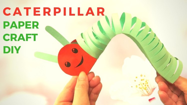 Сraft for kids How to make 3D Caterpillar very easily  TUTORIAL! Paper Crafts Ideas For Kids!