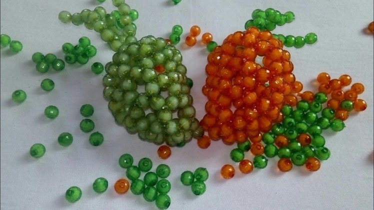 পুতির আম.পুতির ফল.How to make beaded mango.beads fruit.putir kaj.mango