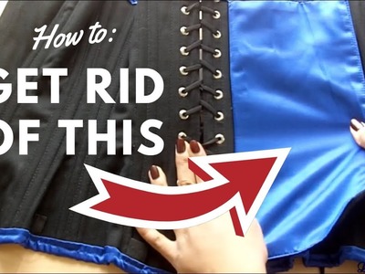 Tutorial: How to Remove the Modesty Panel from your Corset | Lucy's Corsetry