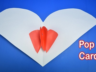 Valentines Day Pop Up Heart I Origami Card Paper Valentines Day Pop Up Heart I Origami Card Paper