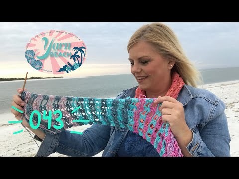 Yarn on the Beach 043 Field Trip and How to Style a Longer, Simple Cowl in 2 ways