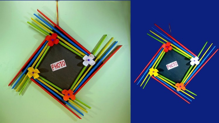 Amazing 3D photo frame out of color papers | Best crafts diy idea