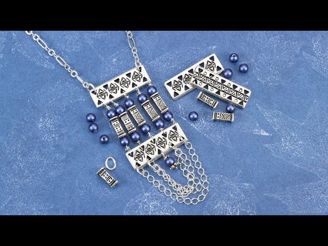 Artbeads Tutorial - How to Make a TierraCast Bar Link Focal with Tracy Gonzales
